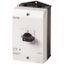 P1-25/I2-NA On-Off switch, P1, 25 A, surface mounting, 3 pole, with black thumb grip and front plate, UL/CSA thumbnail 1