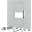 XM2N44W10C-XR Front plate, 2xNZM4, 4p, withdrawable + remote operator, W=1000mm, grey thumbnail 4