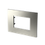 Frame - 1-gang / 3-modules - Niessen logo - S - Nickel thumbnail 2