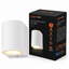 Outdoor Wall Light without Light Source 1xGU10 IP65 Round Matt White THORGEON thumbnail 1