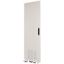 XSDFMLV42006 Device area door ventilated IP42 XF left, HxW=2000x600mm, grey thumbnail 1