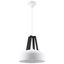 HANGING LAMP CASCO WHITE/BLACK E27 1X60W IP20 thumbnail 2