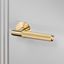DOOR HANDLE / FIXED / SINGLE-SIDED / CROSS / BRASS thumbnail 1