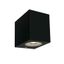 BLACK WALL LIGHT GU10 6W IP65 thumbnail 1