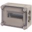 AV/I23-125 MCB enclosure, IP65, mounting rail vertical, HxWxD=250x187.5x150mm thumbnail 1