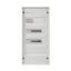 Surface-mounted complete distribution board with SPD T2, HLAK, 2xFI 40/0.03A, 9xLS B16, 3p LS B20 thumbnail 1