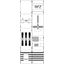 WF29KK23T 9RE 2FB Complete panel according to FNN In 100A with three-point fastening thumbnail 1
