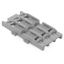 Mounting carrier 3-way for inline splicing connector with lever gray thumbnail 1