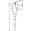 QWT UW 3 3M G Suspension wire with universal angle 3x3000mm thumbnail 2