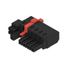 PCB plug-in connector, female plug, 7.62 mm, Number of poles: 5, 180°, PUSH IN with actuator, PUSH IN without actuator, Clamping range, max. : 10 mm², Box thumbnail 2