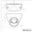 Bracket concealed cable entry WM BK thumbnail 3