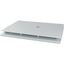 XTSZPTAV4-W1200 Top plate, ventilated, W=1200mm, IP42, grey thumbnail 2