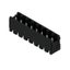 PCB plug-in connector, male header, Dovetails for fixing blocks, THT solder connection, 5.08 mm, Number of poles: 8, 180°, Solder pin length (l): 3.2 mm, tinned, black, Box thumbnail 3