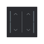 LFAW/A.2.70.1-45M Cover plate with legend with Symbol "arrows" black matt - Trevion® thumbnail 1