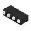 Printed circuit board terminals, 7.50 mm, Number of poles: 4, 90°, black, PUSH IN with actuator, Clamping range, max. : 1.5 mm², Tape thumbnail 2
