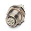 SACC-DSIV-M12FSB-5CON-L180-SI - Device connector, rear mounting thumbnail 3