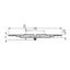 Mounting carrier with strain relief 1-way for inline splicing connecto thumbnail 2
