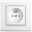 Linnera-Rollina Q C Child Protected UPS Socket Beige thumbnail 1