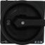 Main switch, P1, 40 A, rear mounting, 3 pole, 1 N/O, 1 N/C, STOP function, With black rotary handle and locking ring, Lockable in the 0 (Off) position thumbnail 1