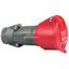 Mobile socket Hypra - IP 44 - 380/415 V~ - 63 A - 3P+N+E - plastic thumbnail 1