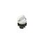 Long handle selector, 3 positions white with marking thumbnail 2
