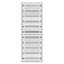 Installation insert 2-33L complete, 11 rows, plastic thumbnail 2