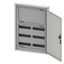ALPHA 160 DIN flush-mounted board with mounting plate for Multimedia-devices RAL 9016, IP31, SK2, h=800 thumbnail 1