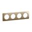 PLATE 4 GANG SATIN BRONZE thumbnail 1