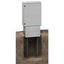 Polyester glassreinforced plinth for encl. PLM75 front opening IP44-IK10 RAL7035 thumbnail 1