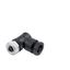 Field attachable connector, M12 thumbnail 2