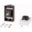 P1-25/I2H/MBS/SVB-SW Main switch, P1, 25 A, surface mounting, 3 pole, STOP function, With black rotary handle and locking ring, Lockable in the 0 (Off) position, hard knoc thumbnail 1