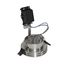 LED ALUMINIUM downlight, round , alu brushed, 3W LED, warm white, 3200K thumbnail 3