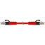 RJ45 male 0° / RJ45 male 0° shielded FRNC/LS0H 4x2xAWG27 shielded rd U thumbnail 2