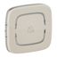 Cover plate Valena Allure - DO NOT DISTURB symbol - 2 modules - ivory thumbnail 1