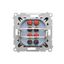 Double socket outlet with earthing and shutters - Czech pin system, white, 16A thumbnail 2