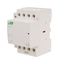 Modular contactor, rail mounting, 4NO contacts, 63A 3 modules 4NO contacts thumbnail 1