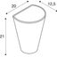 SOPRANA SOLID wall light, WL-2 , concrete, GU10, max. 25W, v-shape thumbnail 2