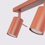 RING CEILING LAMP 3L RED OCHRE 3XGU10 thumbnail 4