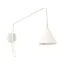 Wall lamp NOX 1 beige with a switch thumbnail 1