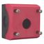 Surface mounting enclosure, black, red cover thumbnail 7