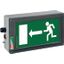 Ex-escape sign luminaires EX-LITE NLT with integrated emergency light function for zone 1/21, Pictogram: EN 1838, Arrow: 9 Clock thumbnail 2
