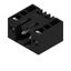 PCB plug-in connector, male header, Flange, THT solder connection, 3.50 mm, Number of poles: 2, 90°, Solder pin length (l): 4.5 mm, tinned, black, Box thumbnail 8