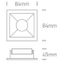 BLACK GU10 10W BLACK REFLECTOR DARK LIGHT thumbnail 2