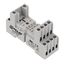 Socket for RS/PT5 relays, screw type terminals 14-pole, 10A thumbnail 2