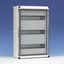 Encl. hinged cover+top head rail 3 slots, closed thumbnail 2