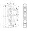 HRC-in-line-fuse ARROW LINE size 2, 3-pole, 185mm-system (The price is shown without markup on metals. Request a quote for accurate information) thumbnail 4