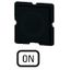 221TQ25 Button plate for push-button, Inscription: ON, 25 x 25 thumbnail 1