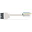 pre-assembled connecting cable Eca Plug/open-ended dark gray thumbnail 2
