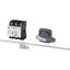 Main switch, P3, 100 A, rear mounting, 3 pole, STOP function, with black rotary handle and lock ring (K series), Lockable in the 0 (Off) position, Wit thumbnail 2