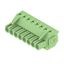 PCB plug-in connector, female plug, 5.08 mm, Number of poles: 8, 225°, Clamping yoke connection, Clamping range, max. : 4 mm², Box thumbnail 1